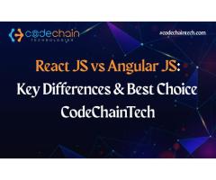 React vs Angular: Key Differences for Web Development | CodeChainTech