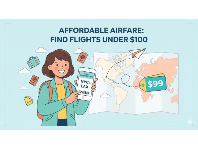 Affordable Airfare: How to Find Flights Under $100