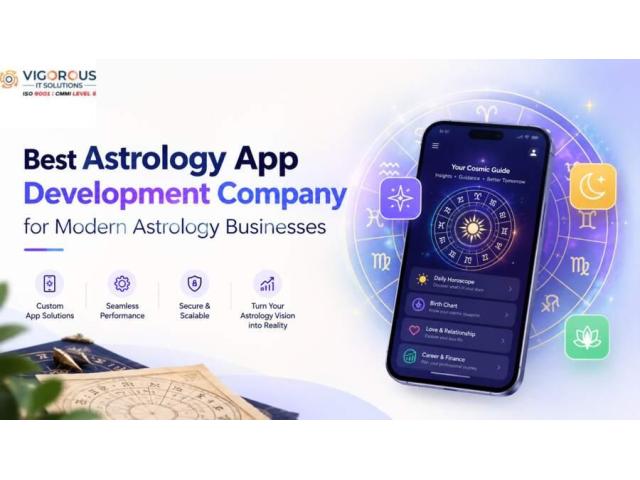 Best Astrology App Development Company for Modern Astrology Businesses