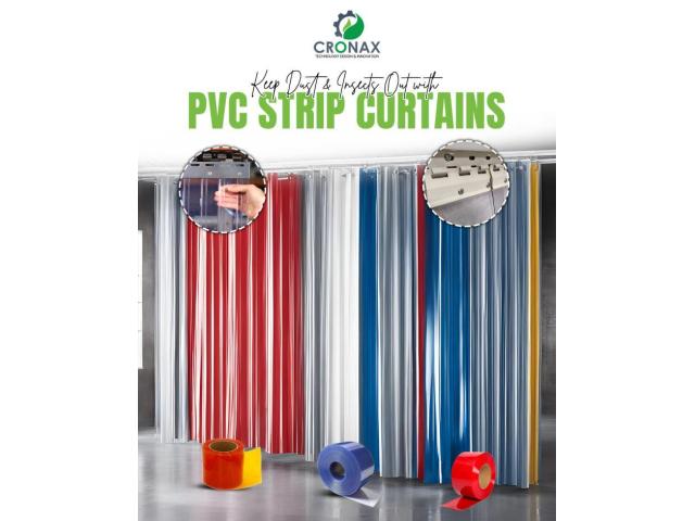 Best Industrial Strip Curtains – Durable & Affordable | Cronax