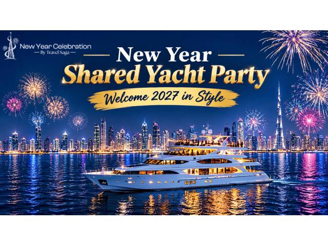 New Year Shared Yacht Party – Welcome 2027 in Style