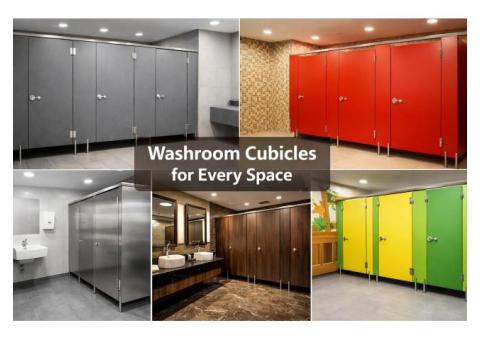 Toilet Cubicle India | Premium HPL Toilet Cubicle & Washroom Partition Manufacturer