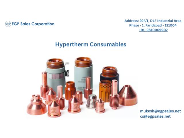 Hypertherm Consumables Supplier in India - Dial +91-9810069902