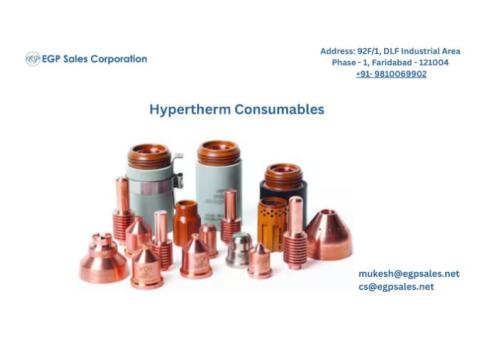 Hypertherm Consumables Supplier in India - Dial +91-9810069902