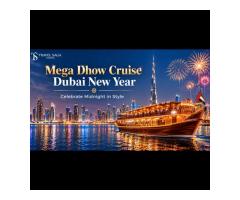 Mega Dhow Cruise Dubai New Year – Celebrate Midnight in Style
