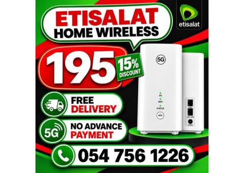 Official Etisalat 5G Wi-Fi Router • Excellent Condition • Boxed