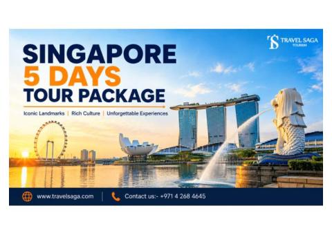 Book Singapore 5 Days Tour Package for a Smooth Holiday