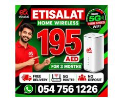 Etisalat Home Wireless 5G • Plug & Play