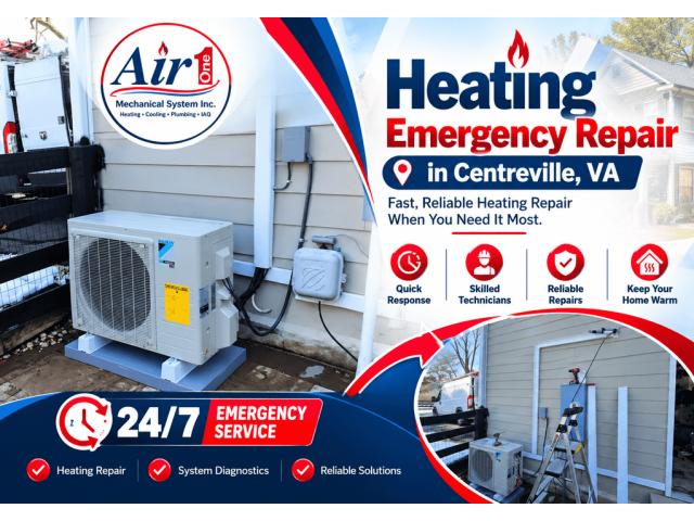 Reliable Heating Solutions for Centreville Homeowners