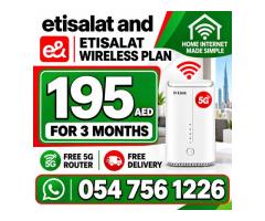 Etisalat home wifi 15% discount for all customers