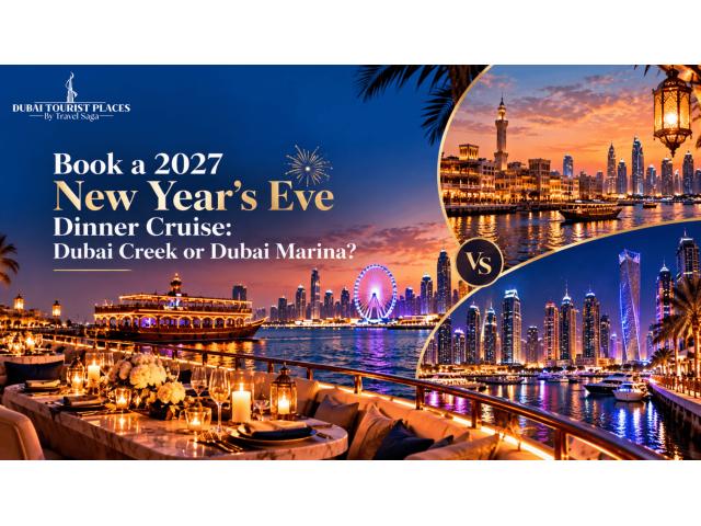 Book a 2027 New Year’s Eve Dinner Cruise: Dubai Creek or Dubai Marina?