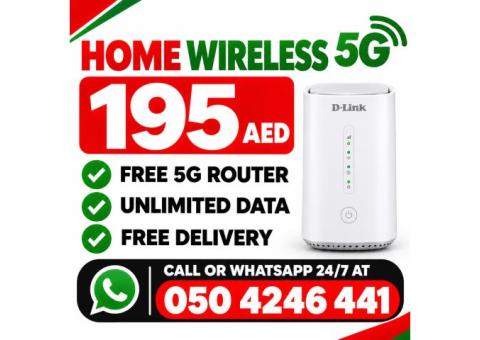 Etisalat Home wifi internet connection