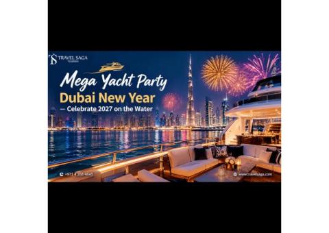 Mega Yacht Party Dubai New Year – Celebrate 2027 on the Water