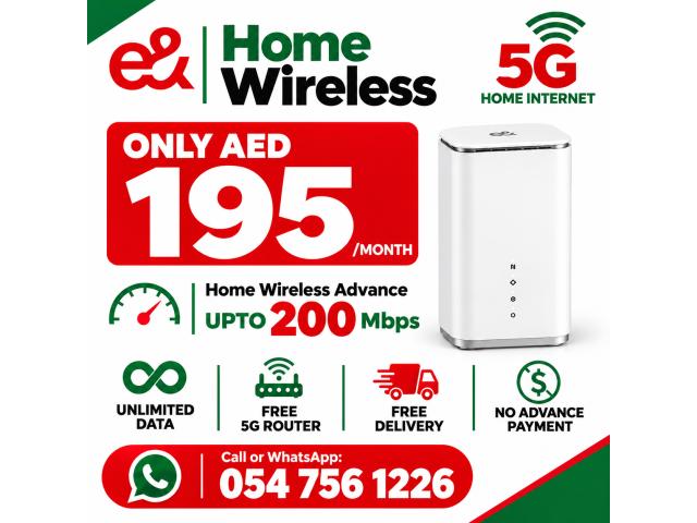 0547561226 Etisalat Home WiFi internet