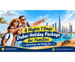 6 Nights 7 Days Dubai Holiday Package for Families – Attractions and Family Fun