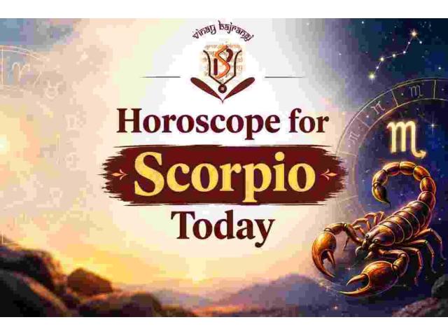 Horoscope for Scorpio Today: Check Daily Zodiac Insights
