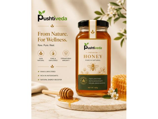 Buy Pure Honey Online India – Natural Goodness by Pushtiveda