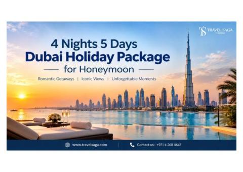 Make Your First Trip Together Special with a Romantic Dubai Honeymoon Escape