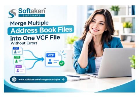 Merge Multiple Address Book Files into One VCF File Without Errors