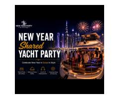 New Year Shared Yacht Party – Celebrate New Year in Dubai in Style
