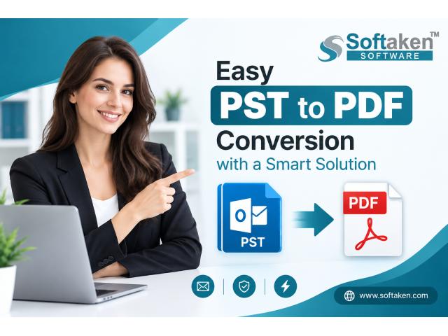 PST to PDF Converter Available for Quick Email Conversion