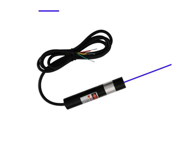 Textile Processing Work of TTL Modulation 405nm Violet Line Laser Alignment