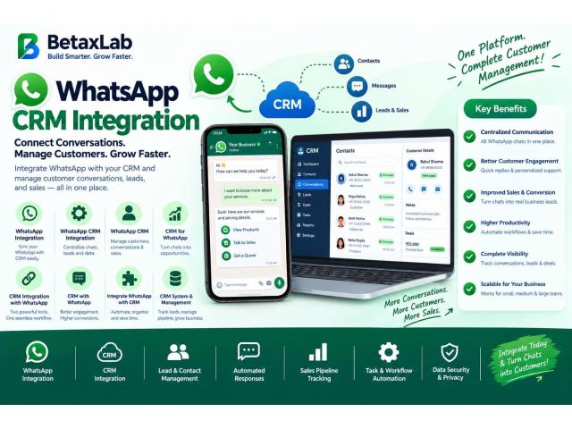 CRM with WhatsApp: Simplify Customer Management & Automate Messaging