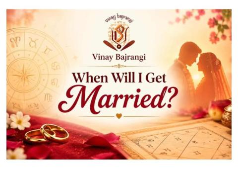 When Will I Get Married? Know Your Marriage Timing