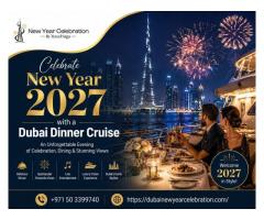 Celebrate New Year 2027 with a Dubai Dinner Cruise