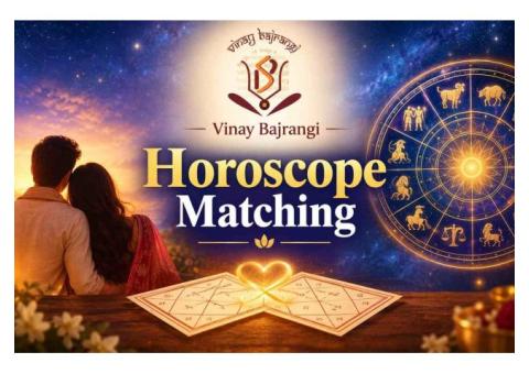 Horoscope Matching for Marriage Guidance by Dr. Vinay Bajrangi