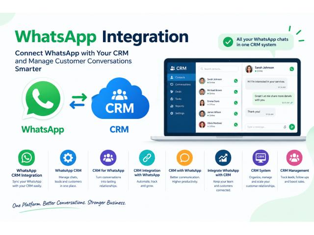 WhatsApp CRM Integration: Automate Customer Communication & Sales