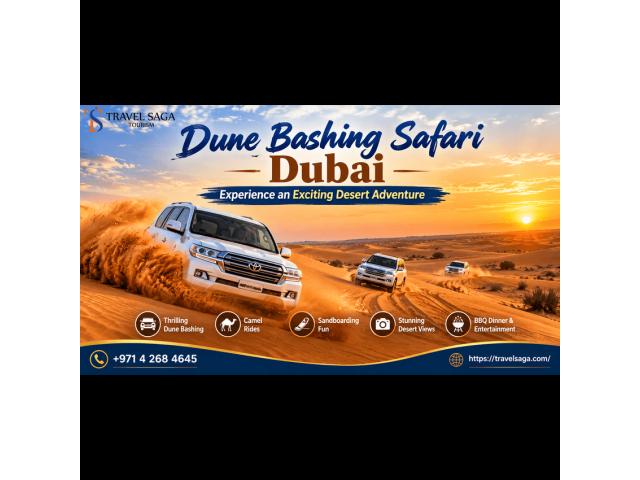 Dune Bashing Safari Dubai – Experience an Exciting Desert Adventure