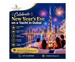 Celebrate New Year’s Eve on a Yacht in Dubai