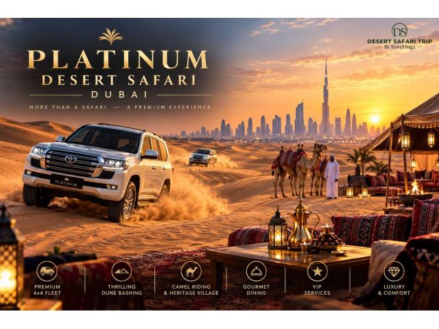 Book Platinum Desert Safari Dubai