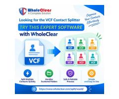 Looking for a VCF Contact Splitter? Try This Expert Software