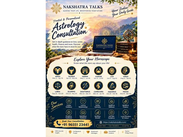 Personal Astrology Consultation Online | Nakshatra Talks
