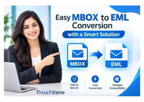 Explore a Better Way to Convert MBOX Files to EML