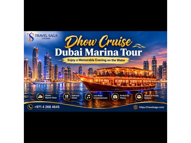 Dhow Cruise Dubai Marina Tour – Enjoy a Memorable Evening on the Water