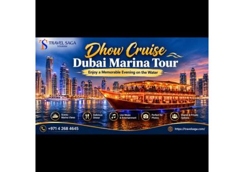 Dhow Cruise Dubai Marina Tour – Enjoy a Memorable Evening on the Water