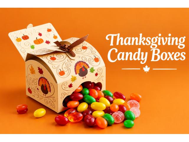 Thanksgiving Candy Boxes