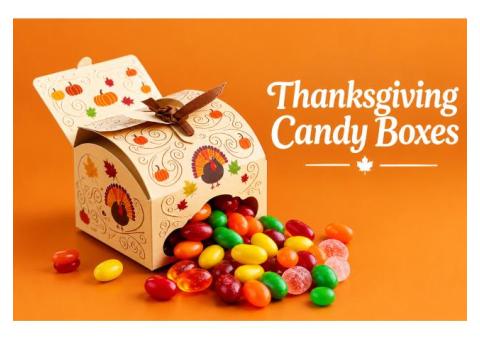 Thanksgiving Candy Boxes