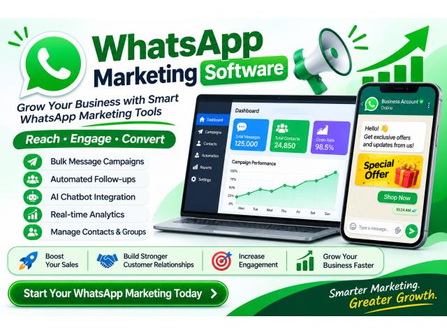 WhatsApp Marketing Software India: Features & Pricing (2026)