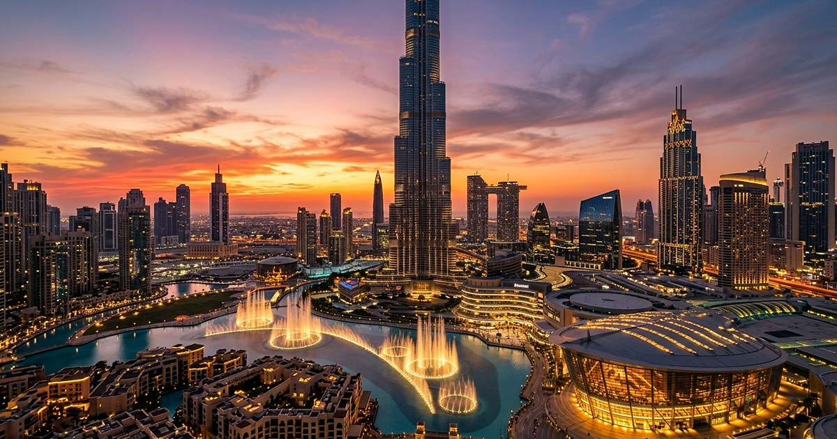 The Dubai skyline, where Seller.ae is based